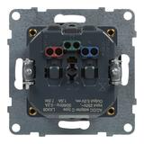 Suno Gniazdo Płaskie 2P+Z 16A Z Usb Typ C 1,5A Zaciski Automatyczne Z Przesłoną Aluminium 721389 LEGRAND