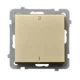 SONATA Łącznik dwubiegunowy - kolor szampański złoty