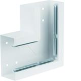 tehalit.BRS Kąt płaski 65x130, stalowy, biały BRS6513059016 HAGER