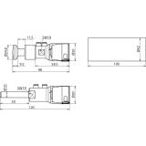Zestaw połączeniowy (głowica i 1 element połączeniowy)