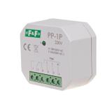 Przekaźnik elektromagnetyczny 1P 16A montaż podtynkowy U=230V PP-1P-230V F&F