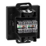 Gniazdo 2xRJ45 Cat5 Pearl, RJ45-5CAT/P2, czarny OR-OE-7715/2/B ORNO