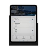 SIMON GO TBU-GFO1G10-149 Uchwyt ścienny otwarty do tabletu Apple iPad 10,9” 10 gen; Czarny mat