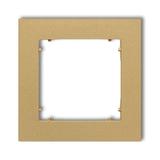 MINI Ramka uniwersalna pojedyncza z tworzywa złota