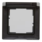 Suno Ramka Pojedyncza Szczelna IP44 Aluminium 721344 LEGRAND