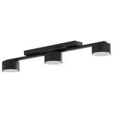 TK Lighting plafon Dallas 3xGX53 czarny 6243