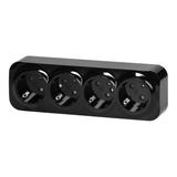 Gniazdo poczwórne natynkowy ToDo 2P+Z Schuko IP20, 16A, 230V AC, 16A, 230V AC, 8 sztuk