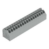 listwa zaciskowa do pł. drukowanych 17-bieg. szara raster 3,5 mm /15szt./ WAGO