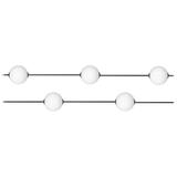Girlanda oświetleniowa, 15 x 1W, 15 x 60lm, 2500K, 10,5m