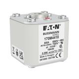 FUSE 800A 690V 1BN/50 AR UC Wkładka szybka 800A AC 690V rozmiar 1 53x69x51 mm aR IEC UL w 170M4418 E