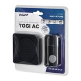Dzwonek bezprzewodowy TOGI AC sieciowy learning system 38 dźwięków 200m czarny OR-DB-MP-166/B ORNO
