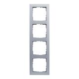 Suno Ramka Poczwórna 4-Krotna Aluminium 721514 LEGRAND
