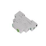Przekaźnik bistabilny z przyciskiem do sterowania ręcznego na szynę DIN z przekaźnikiem inrush 160A/20ms BIS-411B-LED F&F