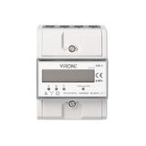 3-fazowy wskaźnik zużycia energii elektrycznej, 80A, 3 moduły, DIN TH-35mm EM-3 ORNO