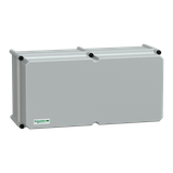 Thalassa Puszka poliestrowa PLS pokrywa pełna poliwęglanowa IP65 270x540x230 mm