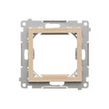 Simon 55 Adapter (przejściówka) na osprzęt standardu 45x45mm Szampański mat