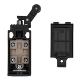 ŁĄCZNIK KRAŃCOWY (TWORZYWO) POPYCHACZ Z ROLKĄ