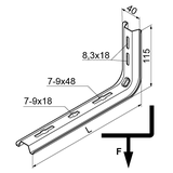 WFML400 Wspornik fajkowy