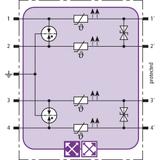 Moduł do ogranicznika przepięć BLITZDUCTOR XT z LifeCheck