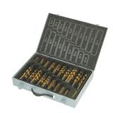 HSS zestaw wiertel szlifowanych HSS 170-elem* 230301/TIN HAUPA