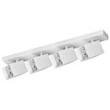 KUBAR SP 4, oprawa ścienno-sufitowa, GU10 max. 4x35W, IP20, biała