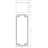 Puszka hermetyczna PHP-190 IP67 62.190 OPATÓWEK