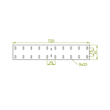 LKSUCH120 Łącznik kątowy 2,0 mm