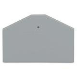 ścianka końcowa szara