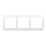 Simon 54 Premium Ramka 3-krotna PREMIUM IP20 / IP44 biały DR3/11 KONTAKT