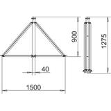 isFang 3B-150 AL, Trójnóg