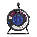 Przedłużacz bębnowy 4 gniazda (Schuko) kabel PVC H05VV-F 3x1.5mm2 długość - 50m Termik Prz OR-AE-131