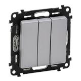 Valena Life Łącznik Potrójny Aluminium 10Ax 250 V 752303 LEGRAND