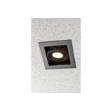 OPRAWA SUFITOWA PIREO PODTYNKOWA, POJEDYŃCZA, CZARNA/CZARNA