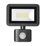 FARO S LED 20W naświetlacz z PIR, 1600lm, IP44, 4000K, aluminium + szkło AD-NL-6253BLR4 ORNO