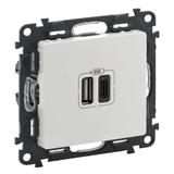 Valif:B Ładowar 2Xusb A+C 3A 753106 LEGRAND