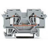 złączka 2-przewodowa Ex 6 mm2 jasnoszara