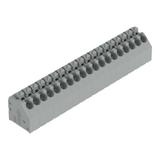 listwa zaciskowa do pł. drukowanych 19-bieg. szara raster 3,5 mm /15szt./ WAGO