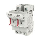 2 Pole 14x51 MFH PV Neon Indicator Podstawa wkł. cyl. 14x51 gPV 2p 32A 1500 Vdc wskaźnik fotow CHPV1