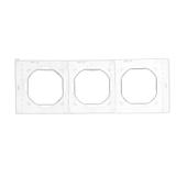 Simon Basic Neos Zestaw uszczelek do ramki 3-krotnej NEOS *Bryzgoszczelność IP44 tylko z gniazdami w