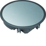 tehalit.VE-EE Pokrywa pełna VDR10 fi275 wykładzina 5mm czarny PA VDR10059005 HAGER