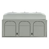 Rozłącznik bezp. poziomy 400A AC 690V NH2 AC23B 3P IEC montaż na płycie montaż śrub. (M10) EBH2O3TM1