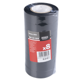 Taśma izolacyjna czarna 19mm x 20m atest 1kV MN-05-009 RAWLPLUG