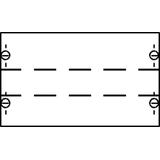MBK106K Zestaw moduł pod zaciski na szynę DIN (do samodzielnego montażu)