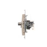 Simon 54 Gniazdo antenowe typu ''F'' + RJ45 kat.6 kremowy DASFRJ45.01/41 KONTAKT