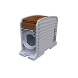 STB 300 Złączka szynowa gwintowa Al/Cu 87910 SIMBLOCK brązowy