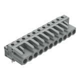 MCS-MIDI Classic gniazdo kątowe 11-bieg. szare raster 5 mm /25szt./ WAGO