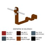 AN-25M/LA/-N Uchwyt dach.prof.pros.Z-śr. WZÓR 15 H=10cm /LA/