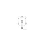 Lampa LED Vintage 1906 LED GLOBE Filament szkło przezroczyste 15 dim 4,5W/816 E27