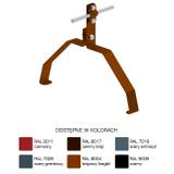 Uchwyt gąsiorowy "WZÓR 27" Z-śruba H=10 cm /LA/