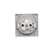Simon 55 Pokrywa gniazda wtyczkowego pojedynczego z kluczem DATA do: SGZ1CM/ SGZ1M Aluminium mat TGD1ZP/143 KONTAKT
